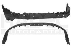 203-0678-11 FASCIA TRASERA CV TERRAIN 18-21 C/HOYO P/SENSOR P/PNTAR SL/SLT/DENALI L4 4 CILINDROS 1.5/2.0 L 5 PUERTAS INFERIOR