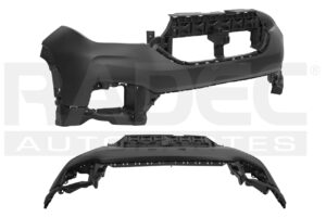 203-0916-14 FASCIA DELANTERA DG RAM 700 20-22 CORRUGADA SLT/BIGHORN/LARAMIE L4 4 CILINDROS 1.3L 2/4 PUERTAS SUPERIOR