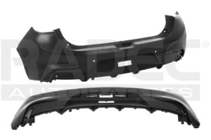 203-1113-04 FASCIA TRASERA FT ARGO 21-23 P/PINTAR C/HOYO P/SENSOR C/HOYO P/MOLDURA DRIVE/TREKKING/HGT/PRECISION L4 4 CILINDROS 1.3/1.8 L 5 PUERTAS