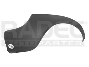 203-1225-07 EXTENSION FASCIA TRASERA FD KA 97-00 NEGRA ARG IZQ