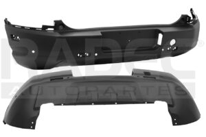 203-1262-03 FASCIA TRASERA FD BRONCO SPORT 21-23 CORRUGADA C/HOYO P/SENSOR S/HOYO P/GANCHO BADLANDS/BIG BEND/FIRST EDITION/OUTER BANKS L3/L4 3/4 CILINDROS 1.5/2.0L 5 PUERTAS