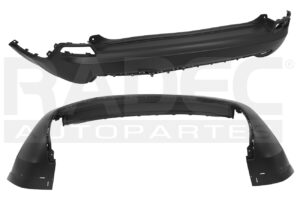 203-1601-06 FASCIA TRASERA JP CHEROKEE 19-22 P/PINTAR S/HOYO P/SENSOR OVERLAND /LIMITED/LIMITED PLUS/TRAILHAWK V6 6 CILINDROS 3.3/3.2/2.4 L 5 PUERTAS