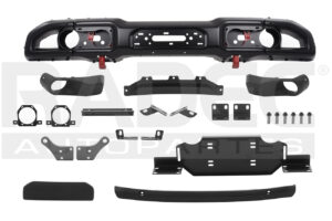 203-1609-07 FASCIA DELANTERA JP WRANGLER 18-23 LINEA NUEVA C/HOYO P/FARO C/ MOLDURA CROMADA UNLIMITED/MOAB//SAHARA/RUBICON L4/V6 4/6CILINDROS 2.0/3.6L 5 PUERTAS