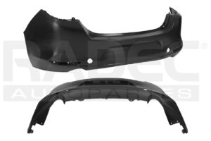 203-1901-37 FASCIA TRASERA MZ 3 19-21 C/2 HOYOS P/ESCAPE P/PINTAR SPORT/GRAND TOURING/SIGNATURE L4 4 CILINDROS 2.5L 4 PUERTAS