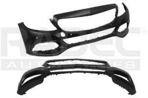 203-2002-09 FASCIA DELANTERA MC CLASE C 16-18 P/PINTAR C/HOYO P/SENSOR C/HOYO P/CAMARA BASE/4MATIC L4/V6 4/6 CILINDROS 2.0/3.0 L 4 PUERTAS