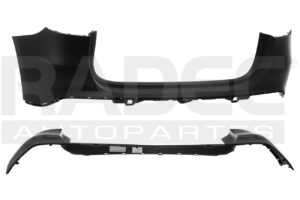 203-2024-02 FASCIA TRASERA SUPERIOR MC GLA 21-23 P/PINTAR S/HOYO P/SENSOR 5 PUERTAS