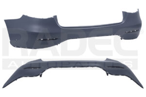 203-2026-06 FASCIA TRASERA MC GLC 20-22 P/PINTAR C/HOYO P/SENSOR COUPE SUPERIOR