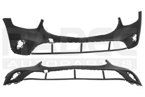 203-2026-08 FASCIA DELANTERA MC GLC 20-22 P/PINTAR S/HOYO P/SENSOR SUPERIOR