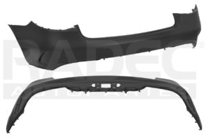 203-2031-07 FASCIA TRASERA MC CLASE GLE 16-19 P/PINTAR S/HOYO P/SENSOR COUPE