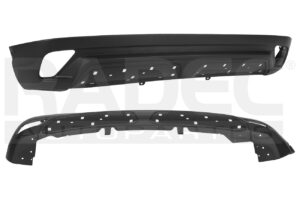 203-2201-05 FASCIA TRASERA MT ECLIPSE CROSS 18-21 C/HOYOS P/MOLDURA GLS/GLX/LIMITED L4 4 CILINDROS 1.5L 5 PUERTAS INFERIOR