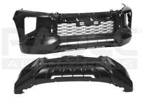 203-2204-09 FASCIA DELANTERA MT L200 20-21 GLX/4X2/4X4/ V4 4 CILINDROS 2.4L 2/4 PUERTAS