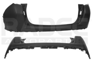 203-2217-01 FASCIA TRASERA MT ECLIPSE CROSS 18-21 P/PINTAR GLS/GLX/LIMITED L4 5 CILINDROS 1.5L 5 PUERTAS SUPERIOR