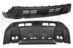 203-2352-00 FASCIA DELANTERA NS FRONTIER PRO-4X 22-23 CORRUGADA C/HOYO P/GANCHO 4X4 V6 6 CILINDROS 4.0L 4 PUERTAS
