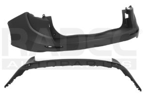 203-2611-04 FASCIA TRASERA RN KOLEOS 17-20 P/PINTAR ICONIC/BOSE/MINUIT/INTENS L4 4 CILINDOR 2.5L 5 PUERTAS SUPERIOR
