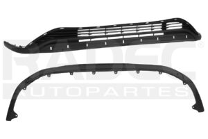 203-3006-19 FASCIA DELANTERA TY HIGHLANDER 20-21 C/HOYOS P/SPOYLER CORRUGADA V6 6 CILINDROS 3.5 L 5 PUERTAS INFERIRO