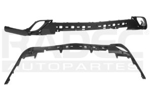 203-3006-21 FASCIA TRASERA TY HIGHLANDER 20-21 CORRUGADA L/LE/XLE/LIMITED V6 6 CILINDROS 3.5 L 5 PUERTAS INFERIRO