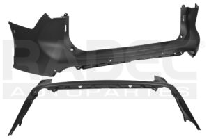 203-3006-24 FASCIA TRASERA TY HIGHLANDER 20-21 C/HOYO P/SENSOR HIBRID/PLATINUM V6 6 CILINDROS 3.5 L 5 PUERTAS