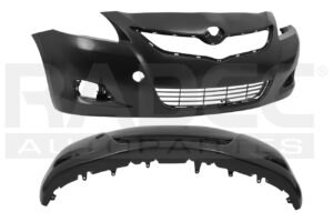 203-3018-28 FASCIA DELANTERA TY YARIS 07-16 P/PINTAR C/REJILLA LE/PREMIUM/XLE L4 4 CILINDROS 1.5L 4 PUERTAS