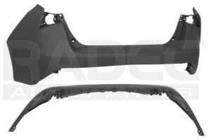 203-3019-08 FASCIA TRASERA TY PRIUS 19-22 S/HOYO P/SENSOR P/PINTAR BASE/PREMIUM L4 4 CILINDROS 1.5/1.8L 4 PUERTAS SUPERIOR