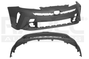 203-3019-09 FASCIA DELANTERA TY PRIUS 19-22 S/HOYO P/SENSOR P/PINTAR BASE/PREMIUM L4 4 CILINDROS 1.5/1.8L 4 PUERTAS