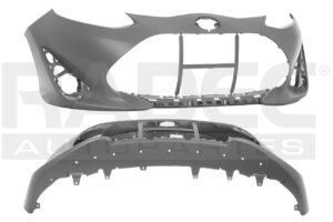203-3033-02 FASCIA DELANTERA TY PRIUS C 18-21 P/PINTAR