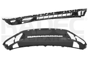 203-3121-01 FASCIA DELANTERA VW TOUAREG 16-18 P/PINTAR C/HOYO P/SENSOR TDI/FSI/HIBRID/ DISSEL/GASOLINA V6 6 CILINDROS 3.0/3.6L 5 PUERTAS INFERIOR