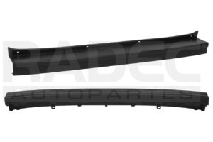203-3124-09 FASCIA TRASERA VW CRAFTER 19-22 CARGO/15 PASAJERO L4 4 CILINDROS 2.0L 4 PUERTAS INFERIOR