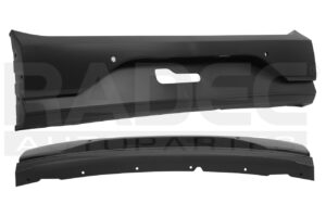 203-3127-08 FASCIA TRASERA VW SAVEIRO 17-22 P/PINTAR C/HOYO P/SENSOR ROBUST/STARLINE/PEPER L4 4 CILINDROS 1.6L 2/4 PUERTAS CENTRAL