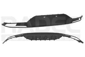 203-3402-20 FASCIA TRASERO HY ELANTRA 19-20 NEGRO BRILLANTE LIMITED TECH NAVI L4 4 CILINDROS 2.0L 4 PUERTAS NEGRA