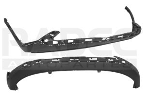 203-3404-18 FASCIA DELANTERA HY SANTA FE 21-23 P/PINTAR S/HOYO P/SENSOR LIMITED/PREMIUM L4 4 CILINDROS 2.5L 5 PUERTAS INFERIOR