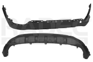 203-3502-22 FASCIA TRASERA KI SPORTAGE 20-22 S/HOYOS P/SENSOR LX/EX/EX PACK/SXL L4 4 CILINDROS 2.0/2.4L 5 PUERTAS INFERIOR