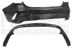 203-3506-13 FASCIA TRASERA KI RIO 21-23 P/PINTAR S/EX/L/LX L4 4 CILINDROS 1.6L 4 PUERTAS