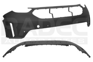 203-3509-03 FASCIA DELANTERA KI NIRO 17-19 C/HOYO P/SENSOR EX L4 4 CILINDROS 1.6L 5 PUERTAS
