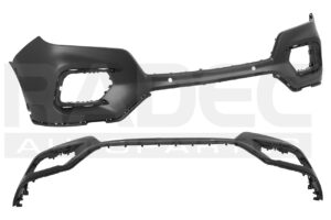203-5504-00 FASCIA DELANTERA MG RX8 22-24 P/PINTAR C/HOYO P/SENSOR ELEGANCE/LT L4 4 CILINDROS 1.3/2.0L 5 PUERTAS SUPERIOR