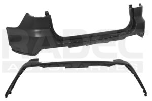203-5504-02 FASCIA TRASERA MG RX8 22-24 P/PINTAR ELEGANCE/LT L4 4 CILINDROS 1.3/2.0L 5 PUERTAS SUPERIOR