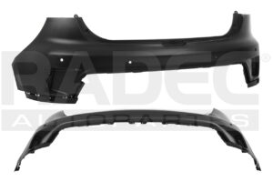 203-5601-02 FASCIA TRASERA JC SEI 2 17-19 P/PINTAR C/HOYO P/SENSOR SMART L4 4 CILINDROS 1.5L 5 PUERTAS