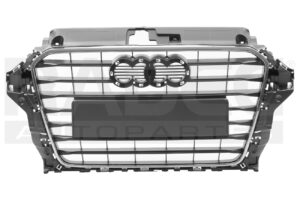 204-0201-07 PARRILLA AD A3 13-15 P/PINTAR C/MOLDURA CROMADA ATRATTION/AMBIENTE/S-LINE L4 4 CILINDROS 1.4/1.8L 4 PUERTAS