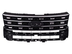204-1214-14 PARRILLA FD EXPLORER 16-18 NEGRA C/MOLDURA CROMADA