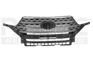 204-1214-21 PARRILLA FD EXPLORER 20-22 CROMADA PLATA  L4/V6 4/6 CILINDROS 2.4/3.0L 5 PUERTAS