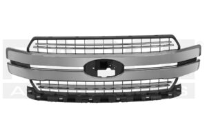 204-1215-19 PARRILLA FD F-150 18-20 NEGRA C/MOLDURA CROMADA LARIART/XL/XLT V6/V8 6/8 CILINDROS 2.7/3.0/3.5/5.0L 2/4 PUERTAS