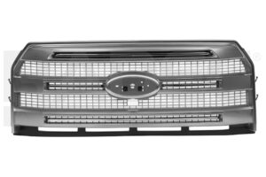 204-1215-22 PARRILLA FD F-150 15-18 CROMADA PLATNUM V6/V8 6/8 CILINDROS 3.3/3.5/5.0L 2/4 PUERTAS