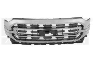204-1215-33 PARRILLA FD F-150 21-23 CROMADA XL V6/V8 6/8 CILINDROS 3.3/3.5/5.0L 2/4 PUERTAS