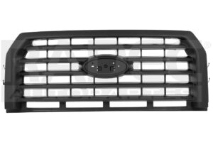 204-1215-42 PARRILLA FD F-150 15-17 NEGRA