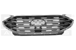 204-1242-10 PARRILLA FD EDGE 19-22 CROMADA C/HOYO P/CAMARA TITANIUM L4 4 CILINDROS 2.0L 5 PUERTAS