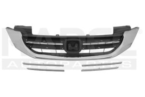204-1301-25 PARRILLA HD ACCORD 13-15 C/MOLDURA CROMADA SPORT PLUS/TORUING L4 4 CILINDROS 1.5/2.0L 4 PUERTAS