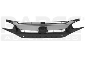 204-1302-30 PARRILLA HD CIVIC 19-21 C/MOLDURA CROMADA I-STYLE/SPORT/TOURING/ V4 4CILINDROS 1.5/2.0L 4 PUERTAS
