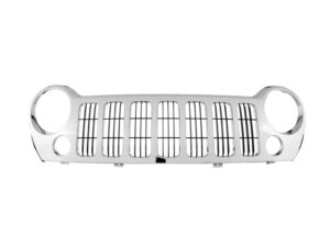 PARA520 PARRILLA DODGE LIBERTY 05-07 CROMADA-NEGRA C/VENT P/FARO
