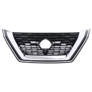 204-2324-15 PARRILLA NS X-TRAIL 23-25 C/MOLDURA CROMADA S/HOYO P/CAMARA