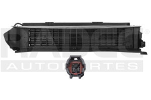 204-2354-01 PARRILLA VENTILACION NS VERSA NOTE 14-16 S PLUS/SL/SR/SV/S L4 4 CILINDROS 1.6 L 5 PUERTAS INFERIOR