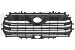 204-3017-05 PARRILLA TY TUNDRA 22-23 GRIS OSCURO S/HOYO P/CAMARA LIMITED/4X4/PLATINUM V6 6 CILINDROS 3.5 L 4 PUERTAS